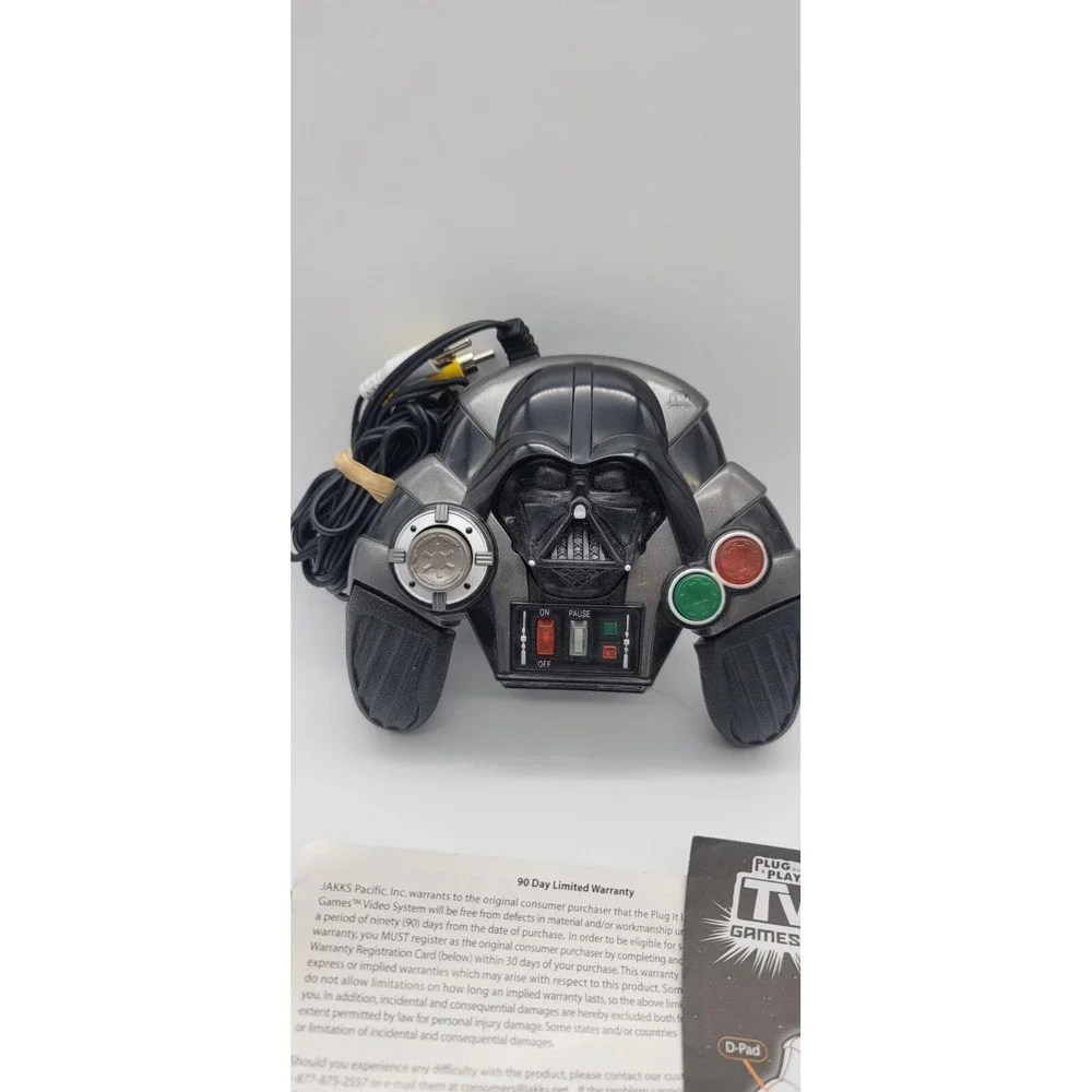 Star Wars Darth Vader Jakks Pacific Plug N Play TV Video Game Tested and Working